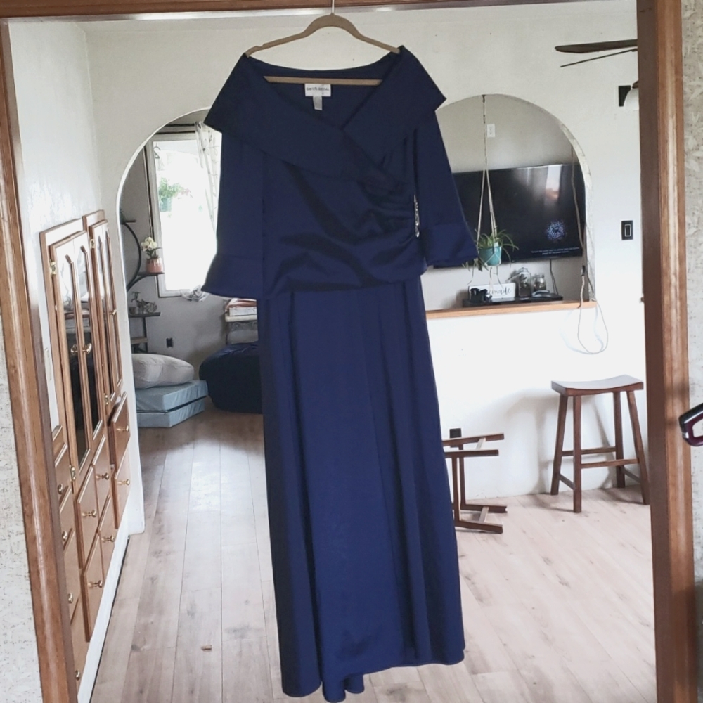 David's Bridal full-length dress for, Mother-of-Bride, Bridesmaid, formal event
